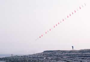 A big kite stack